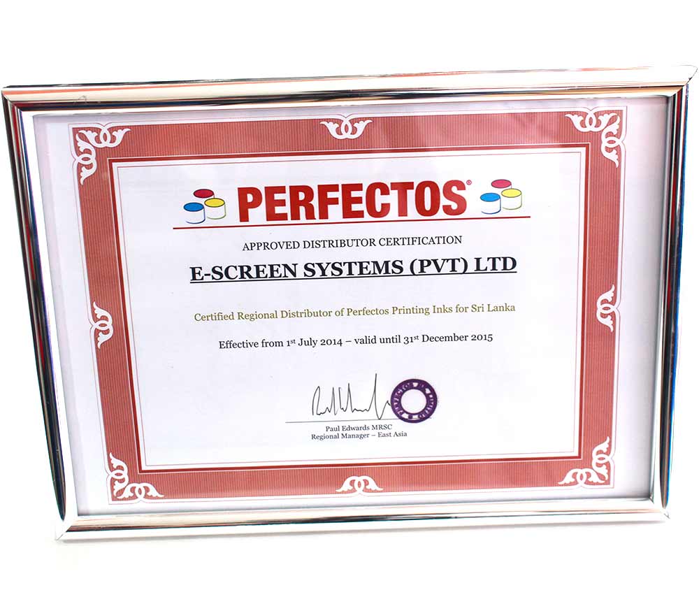 Approved Distributor - Perfoctos